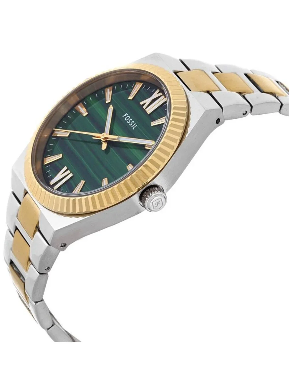 NWT Fossil Scarlette Quartz Green Dial Ladies Watch